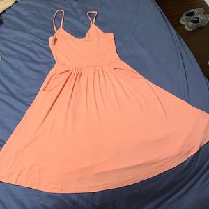 Coral Cynthia Rocket dress.